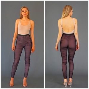 Kim Kardashian inspired ruched pants/leggings
